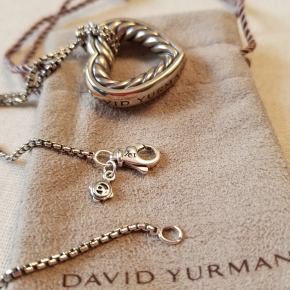 DAVID YURMAN Cable Heart Pendant Necklace - Picture 3 of 5